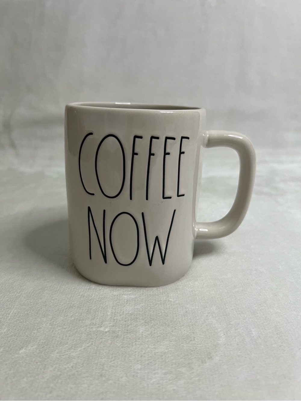 Rae Dunn Coffee Now Wine Later Mug